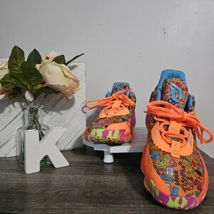 ADIDAS NWOT Dame 7 Respect Program basketball sneakers, size 9.5 Men